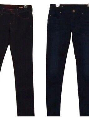 - Two  denim Junior's Jeans Size 3